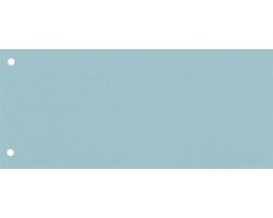 Scheidingsstrook Oxford smal 240x105mm 190gr blauw 100 stuks