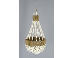 Schelpenhanger ibiza style 40cm! - kust - bohemian interieur - exotisch - decoratie - patio - strand