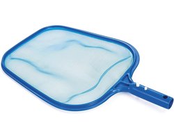 Schepnet voor zwembad, reinigingsset met schepnet en opzetstuk, oppervlakte-schepnet 44 x 34 cm
