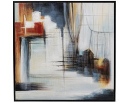 Schilderij Visione Front 100x100cm Kare Design