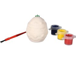 Schilderkit voor pasen 5 delig set gemaakt van Keramiek - Porselein