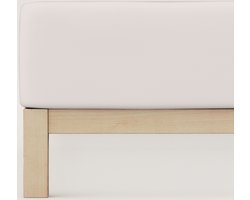 Schlafgut Pure Bio Katoen Jersey Hoeslaken S - 90x190 - 100x220 744 Sand Light