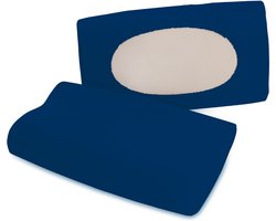 Schlafgut Pure flexible Kussensloop S-XL 570 Blue Deep