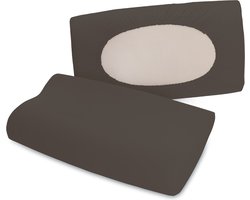 Schlafgut Pure flexible Kussensloop S-XL 790 Sand Deep
