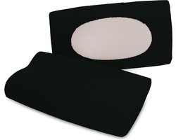 Schlafgut Pure flexible Kussensloop S-XL 799 Off-Black