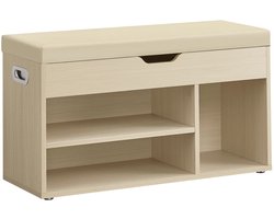 Schoenenbank - Bank - Bankje - Banken - Schoenenkast - Schoenen Kast - Schoenenrek - Rek - Woonkamer - Kast - Kastje - Opberg Kast - Opbergkastje - Organizer - Organizers - Opbergrek - Opberg Rek - Garderobe Kast