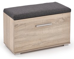 Schoenenbank Lima 70 cm breed in sonoma eiken