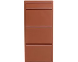 Schoenenkast Caruso bruin 3+1 laden Kare Design