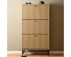 Schoenenkast Hazel Eik