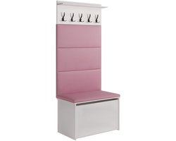 Schoenenkast met zitting en hanger ANDY