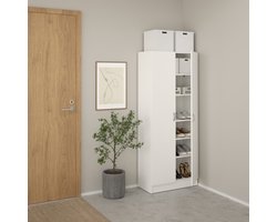 Schoenenkast Miami - Compact & Slank - 5 Verstelbare Planken