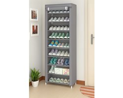 Schoenenkast - Schoenenrek - opbergkast - Schoenenrek - Schoenen organizer - Schoenen opbergkast - 10 laags