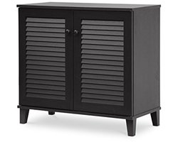 Schoenenopslagkast Espresso - Modern en Ruimtebesparend