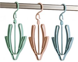 Schoenenrek voor 10 Paren - Opvouwbaar en 360° Draaibaar Opbergrek - Ruimtebesparend Stelling voor Hal, Slaapkamer of Garage