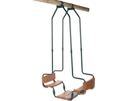 Schommel duozit metaal+kunststof vierkant