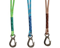 Schommelbevestiging boom - 2 stuks - 60 cm - hangmat - ophangtouw - instelbaar - hangstoel - riem met karabijnhaak - boomschommel - ophanging - bevestigingsset voor schommels hangmat - schommelaccessoires - tuinbevestiging