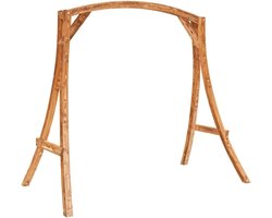 Schommelframe Massief Hout Gebogen Voor Schommelbanken en -stoelen
