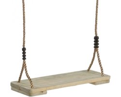 Schommelplankje van hout
