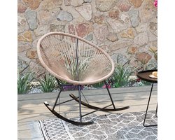 Schommelstoel Acapulco natuur Kare Design