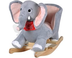 Schommelstoel Olifant voor Kinderen - Leuk Hobbelbeest voor Uren Speelplezier