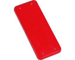 Schommelstoel Rubber - Schommelzitje Keten - Buiten Spelen - Versterkt Met Metaal - 1.8 m Ketting - Rood
