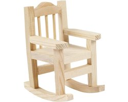 Schommelstoel - Stoel - Ontspannen - Traditionele Stijl - 88 cm hoog - Hout