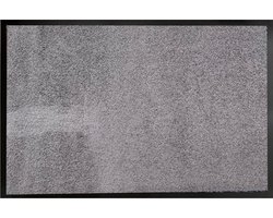 Schoonloopmat 70 x 120 cm, kleur grijs