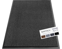 Schoonloopmat | XXXL | Droogloopmat voor binnen | 90x150 Antraciet | Anti slip deurmat