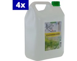 Schoonmaakazijn Mullrose 4 flessen à 5L (=20L) - Voordeelverpakking