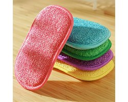 Schoonmaakspons voor in huis, schuurspons, keukenservies, krasvrije magische spons, spons voor het reinigen van antiaanbakpannen, keukengereedschap, afwasgadgets