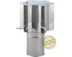 Schoorsteenkap Firemaster Excellent 180 Rvs