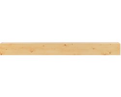 Schoorsteenmantel, 152 X 20.3 X 15.24 cm, Draagvermogen Tot 22.7 kg, Natuurhouten Schoorsteenmantel voor Boven De Open Haard, Zwevende Wandplank In Landelijke Stijl, Handgemaakte Rustieke Decoratie