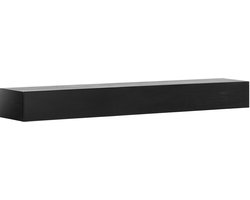 Schoorsteenmantel, 48“ x 8” x 5", draagvermogen tot 50 lbs, schoorsteenmantel van natuurlijk hout voor boven de open haard, zwevend boerderijplankje voor wandmontage, handgemaakt decor in espressobruin