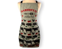 Schort- 100% Katoen - 83x61 cm - BBQ Accessoires – Keukentextiel voor BBQ