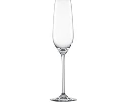 Schott Zwiesel Champagneglazen Fortissimo - 240 ml - Set van 4 - Tritan® Kristalglas - Vaatwasserbestendig - Elegant en Tijdloos Design voor het Optimaal Proeven van Mousserende Wijnen