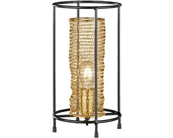Schrijftafel Lamp Woonkamer Lamp Kooi Bijen Honingraat Nachtlampje GOLD Lamp Honsel 50157