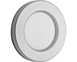 Schuifdeurkruk TEYO zilver geanodiseerd Ø 70 x 8 mm zelfklevend (3M VHB) Meubelkruk inox schaalgreep voor glazen deuren & kamerdeuren Schaalgreep om op glazen deur te kleven van SOTECH