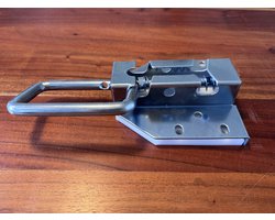 Schuifgrendel en Vulplaat voor Handbediende G100/TS100/R60 Garagedeuren