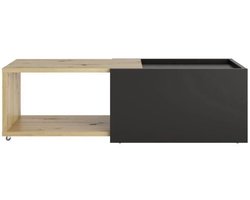 Schuifsalontafel - L74,5 x H38,5 x D49,5 cm - Made in Germany - SLIDE