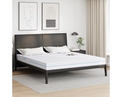 Schuimmatras - Matras topper - Comfortabel slapen - 7 comfortzones - 200 x 200 cm - Wit