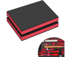 Schuimplaat Schuimrubber - Gereedschap Schuim - Gereedschap Organiseren - Op Maat Te Snijden - 40 x 30 x 5 cm