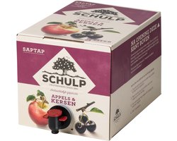 Schulp Appel & kersensap saptap 5 liter