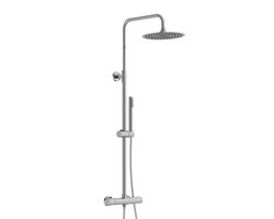 SCHÜTTE Aquaduct Hoofddouche Set - met Thermostatische Mengkraan - Chroom
