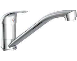 SCHÜTTE Athos Keukenkraan - Mengkraan - Lage, Draaibare Uitloop - Chroom