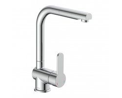 Schütte LONDON Keukenmengkraan – RVS Look | Uittrekbare Douche & 360° Draaibaar