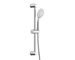 SCHÜTTE NAPOLI Doucheset Met Handdouche - 60 cm Glijstang - 3 Standen - Chroom