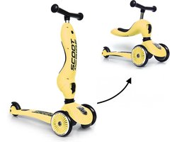 Scoot and Ride - Highwaykick 1 - loopfiets - Step - Lemon - Geel