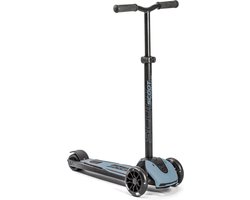 Scoot & Ride Highwaykick 5 LED - Kinderstep - LED voorwielen, 3 wielen, antislip deck & voetrem - verstelbaar stuur 60-90 cm, afneembare stuurstang - 5+ jaar (118-180 cm), max 80 kg, PU wielen 120/80 mm, Steel