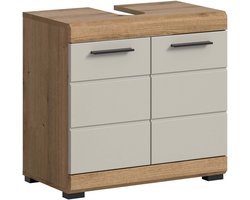 Scout wastafelmeubel kasjmier mat MDF TZ Evoke Oak NB - 34x60x56cm