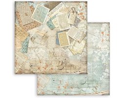 Scrapbook Sheet 30,5 x 30,5 cm - Dubbelzijdig Zuurvrij Papier voor Scrapbooking, Kaarten en Bullet Journal